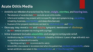 Acute Otitis Media AOM [upl. by Jehu]