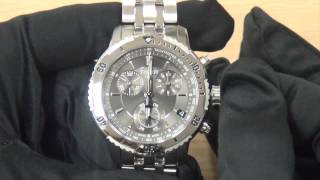 How To Set A Tissot Chronograph Watch [upl. by Annaeoj]