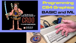 Displaying Commodore 64 Graphics in BASIC and Assembly Featuring Art by Groo Tube [upl. by Buskirk]