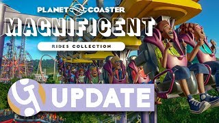 🎠 Magnificent Rides DLC Overview  Planet Coaster [upl. by Tuesday]