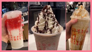 Making Starbucks drinks Part 1  Tiktok compilation [upl. by Macnair935]