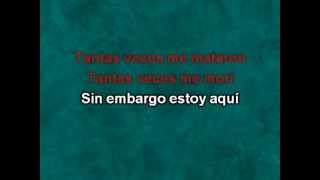 Leon Gieco karaoke  La Cigarra letra [upl. by Bigg415]