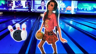 EUGENIA COONEY LEARNING HOW TO BOWL [upl. by Verina506]