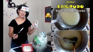 Como hacer Engrudo  how to make Engrudo  Flour Pasta [upl. by Alah]