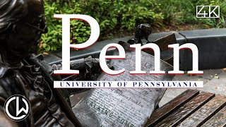 University of Pennsylvania Campus 4K Walking Tour Philadelphia PA 2021 [upl. by Willdon]