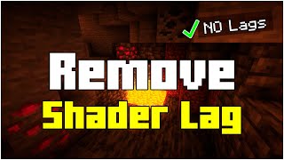 How To Remove Shader Lag for Minecraft 1171 2024 150 FPS [upl. by Yssirc568]