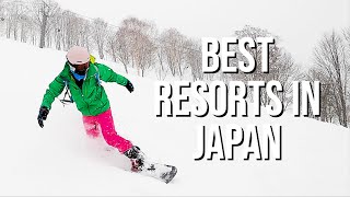 Top 5 Ski Resorts in Japan [upl. by Queenie535]