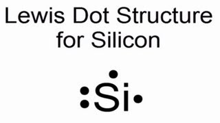 Lewis Dot Structure for Silicon Atom Si [upl. by Lemyt950]