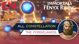 Immortals Fenyx Rising All Constellation Puzzle The Forgelands Hephaistios Challenge [upl. by Estelle569]