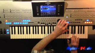 Je T´ Aime Moi Non Plus  Jane Birkin Instrumental Cover mit Style auf Tyros 4 [upl. by Haman]