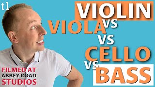 Violin vs Viola vs Cello vs Bass [upl. by Teague50]