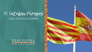 Barcelona SAE  10 Catalan Phrases You Should Learn [upl. by Orfield]