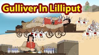 Gulliver In Lilliput  Gullivers Travels in English  Animated Story  Shivi TV [upl. by Toth]