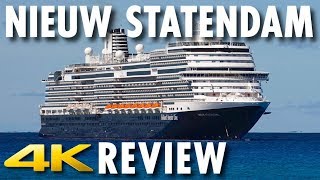 Nieuw Statendam Tour amp Review  Holland America Line  Cruise Ship Review 4K Ultra HD [upl. by Ahsinrac]