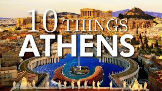 Top 10 Things To Do in Athens Greece [upl. by Eicak]