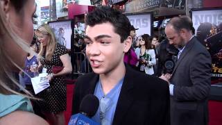 Adam Irigoyen Talks Shake It Up at Real Steel Premiere [upl. by Diane848]