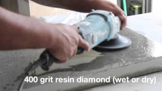 Smartkrete Concrete Polish Demonstration [upl. by Chelsey956]