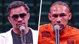 Manny Pacquiao vs Keith Thurman FULL POST FIGHT PRESS CONFERENCE  Fox PBC Boxing [upl. by Ayyidas]