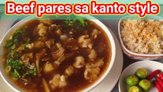 BEEF PARES  PANG NEGOSYO SECRET RECIPE [upl. by Epilef]