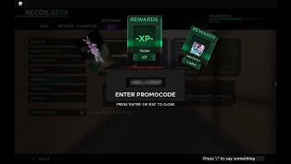 All Roblox Recoil Promocodes [upl. by Lansing524]