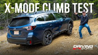 Subaru XMode Offroad Climb Test  Outback Onyx XT [upl. by Battat]