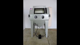 Possibly the best sandblast cabinet ever made Setup amp Operation Procedures Sandblasting done right [upl. by Uolyram138]