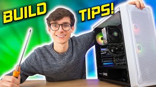 10 MUST KNOW Tips And Tricks To Build Your Gaming PC PC Build 2021 [upl. by Margarida]