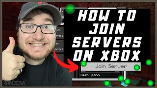 How to Join Servers on XBOX  Xbox Series XS  Minecraft Bedrock [upl. by Icyac260]