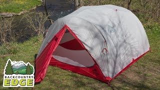 MSR Mutha Hubba NX 3Season Backpacking Tent [upl. by Jillian]