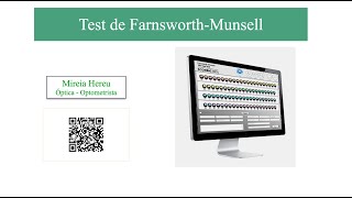 Test de Farnsworth  Munsell [upl. by Liuka]