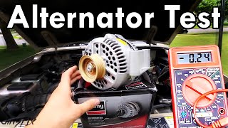 How to Test an Alternator [upl. by Lenahs]