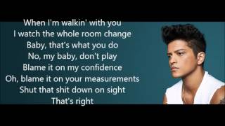 Bruno Mars  Finesse Lyrics Video [upl. by Aiuhsoj]