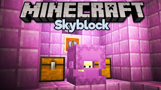 How to Get Diamonds amp Elytra in Skyblock ▫ Minecraft 115 Skyblock Tutorial Lets Play Part 19 [upl. by Minne959]