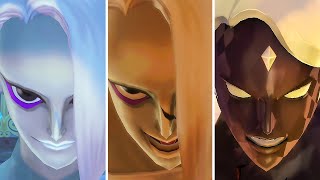 Zelda Skyward Sword HD  All DemonLord Ghirahim Boss Fights No Damage [upl. by Nivlek161]