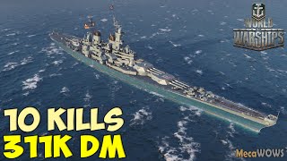 World of WarShips  Missouri  10 KILLS  311K Damage  Replay Gameplay 4K 60 fps [upl. by Wattenberg260]