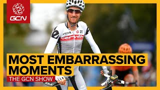 Most Embarrassing Cycling Moments  GCN Show Ep418 [upl. by Eybba]