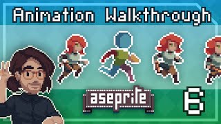 Pixel Art Class  Run Animation Tutorial Part 1  First Pass [upl. by Addis]