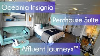 Oceania Insignia Penthouse Suite [upl. by Netsreik158]