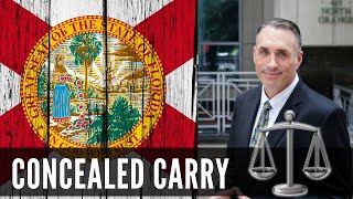 Florida Concealed Carry Laws Explained by Florida Gun Lawyer [upl. by Delphinia]