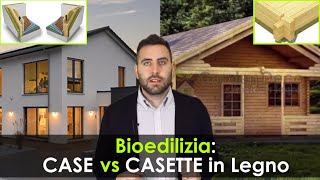 Bioedilizia Case vs Casette in Legno [upl. by Ferdinana290]