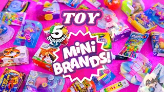 ZURU 5 Surprise Toy Mini Brands  Buyers Guide [upl. by Anaidirib764]