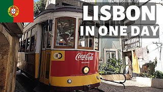 LISBON GUIDE  How to see Lisbon in ONE DAY [upl. by Grimona]