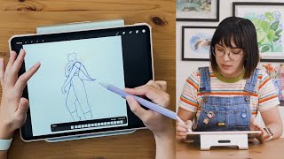 Character Animation in Procreate How to Add Detail [upl. by Astera]