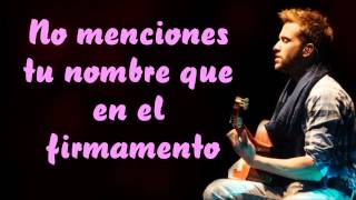 Pablo Alborán  Solamente tú Lyrics [upl. by Amsirahc]