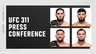 UFC 311 PreFight Press Conference [upl. by Bondy874]