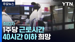 quot주 52시간도 길다quot직장인 quot주당 근로시간 40시간 미만 희망quot  YTN [upl. by New113]