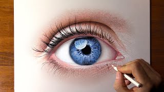 Blue Eye Drawing [upl. by Hadwin]