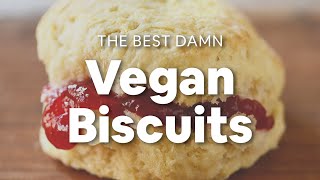 The Best Damn Vegan Biscuits  Minimalist Baker Recipes [upl. by Eelanaj927]