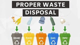 Proper Waste Disposal According to the Properties of Each Material [upl. by Pasadis279]