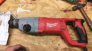 Disassembly of Milwaukee SDS hammer drill [upl. by Micro]